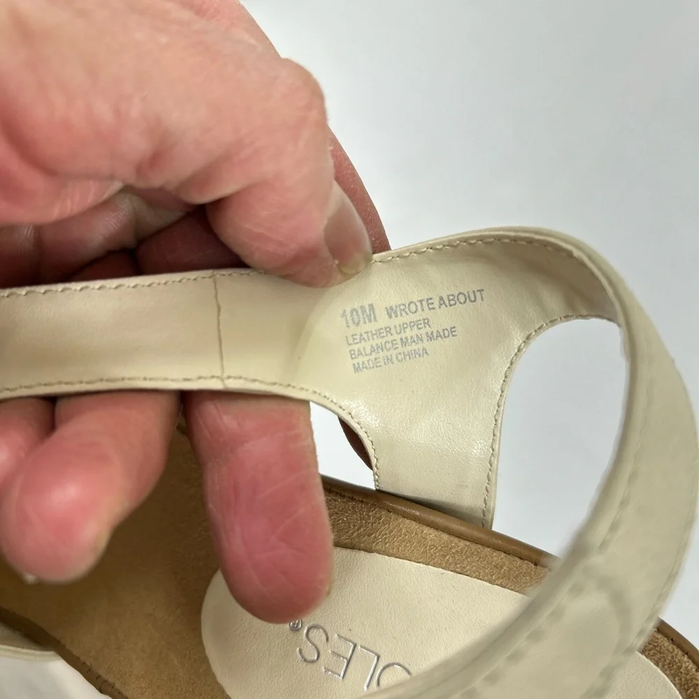 Elegant Cream Women's Sandals
